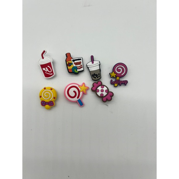 Clog Croc Shoe Charms Candy Fast Food - Picture 1 of 9